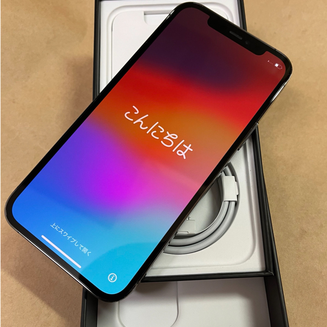 iPhone12 Pro 256GB グラファイト(美品)256GBSIM情報