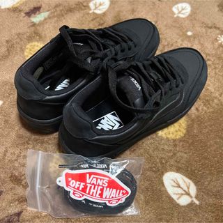 ヴァンズ(VANS)のvans スニーカー ブラック 紐付き(スニーカー)