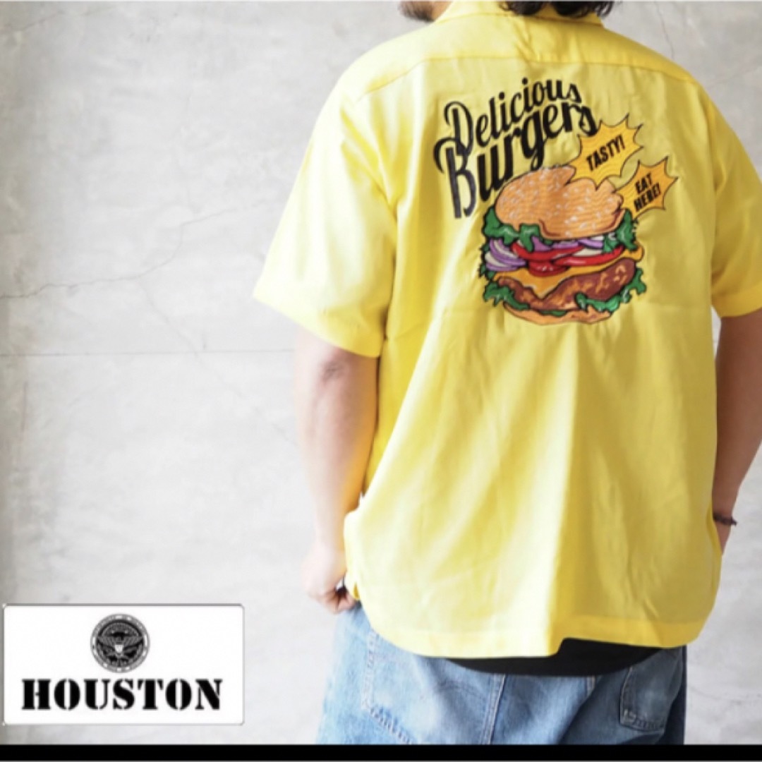新品　ヒューストン　ボーリングシャツ　開襟シャツ　シャツ　スーベニア　アロハ メンズのトップス(シャツ)の商品写真