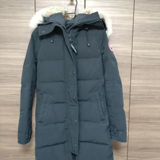 カナダグース(CANADA GOOSE)のカナダグース　マッケンジー　ブラック　レディース　M(ダウンジャケット)