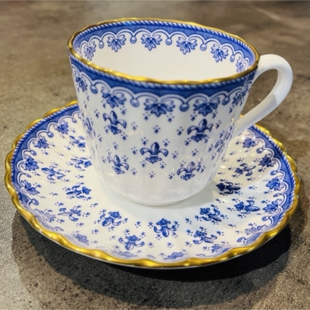 WEDGWOOD(ウェッジウッド)の⚜️Spode スポード フルールドリス⚜️カップ、ソーサー インテリア/住まい/日用品のキッチン/食器(食器)の商品写真