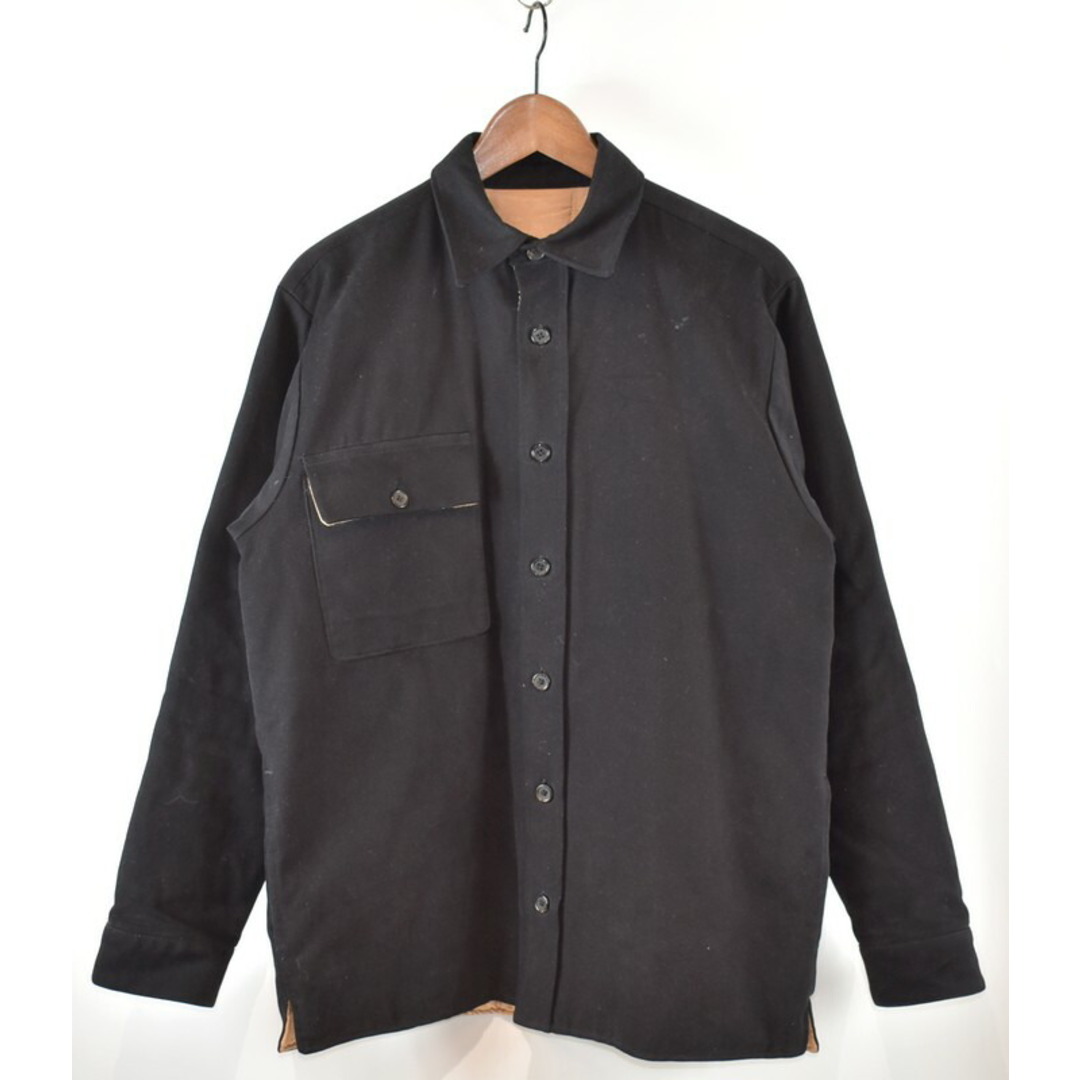 BLESS(ブレス)のBLESS n゜68/ブレス　キルティングリバーシブルシャツ　woodhacker shirt 　4105　サイズ：S　カラー：ブラック【中古】 メンズのトップス(シャツ)の商品写真