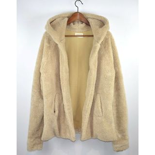 フィアオブゴッド(FEAR OF GOD)のFEAR OF GOD/フィアーオブゴッド　4thコレクション　シェルパフーディ　ボア　パーカー　サイズ：M　カラー：ベージュ【中古】(パーカー)