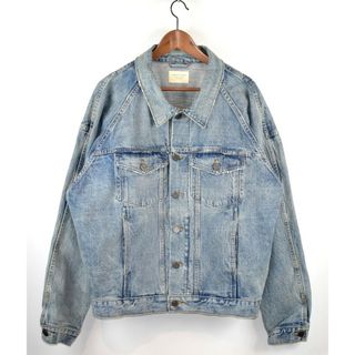 フィアオブゴッド(FEAR OF GOD)のFEAR OF GOD/フィアーオブゴッド　4th　オーバーサイズデニムジャケット　DENIM RAGLAN TRUCKER JACKET　サイズ：L　カラー：ブルー【中古】(その他)