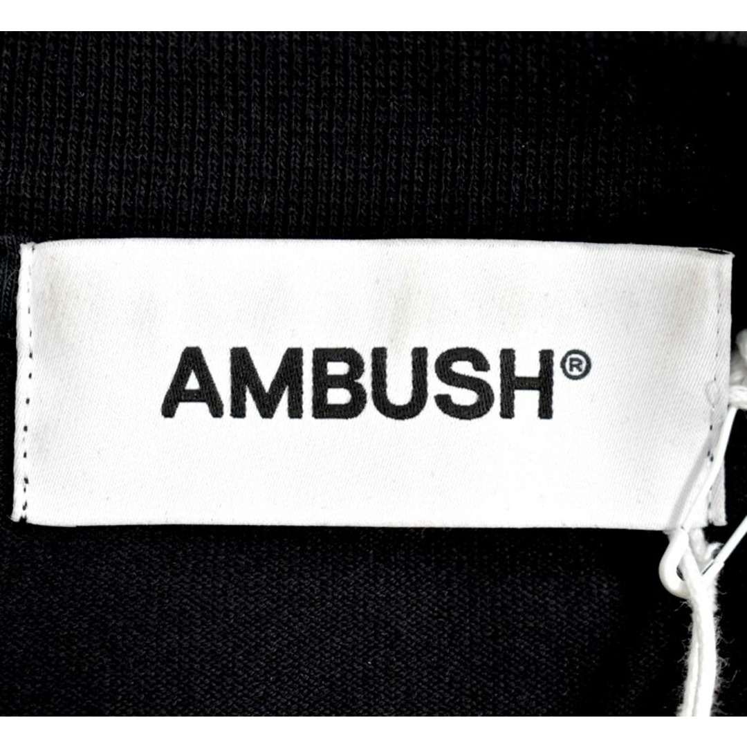 AMBUSH(アンブッシュ)のAMBUSH/アンブッシュ　23AW　ベルテッドロングスリーブTシャツ　BELTED CREWNECK　12114672　サイズ：S　カラー：ブラック【中古】 メンズのトップス(Tシャツ/カットソー(半袖/袖なし))の商品写真