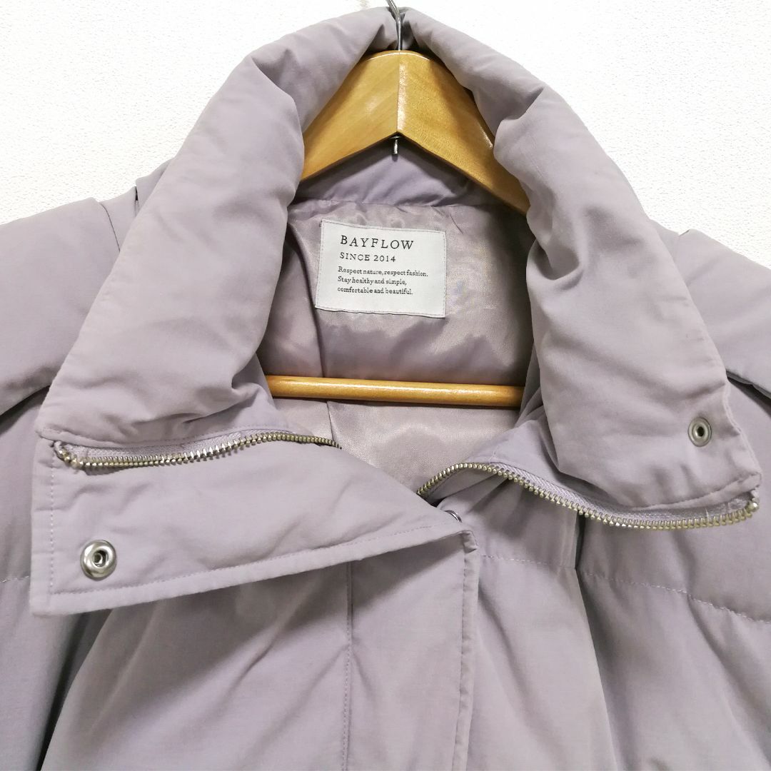 BAYFLOW(ベイフロー)のBAYFLOW ベイフロー 中綿ブルゾン レディースのジャケット/アウター(ダウンジャケット)の商品写真