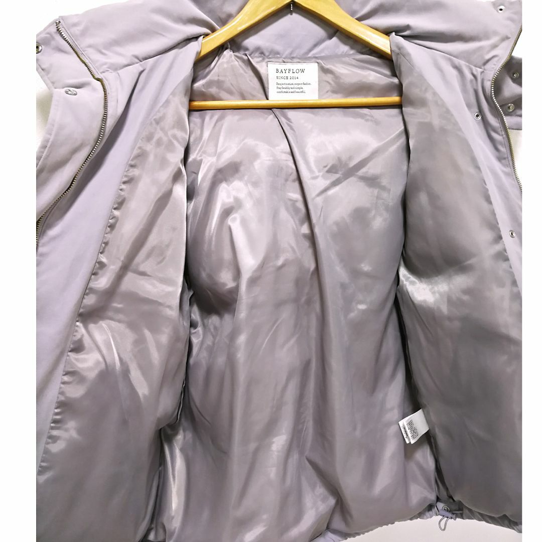 BAYFLOW(ベイフロー)のBAYFLOW ベイフロー 中綿ブルゾン レディースのジャケット/アウター(ダウンジャケット)の商品写真