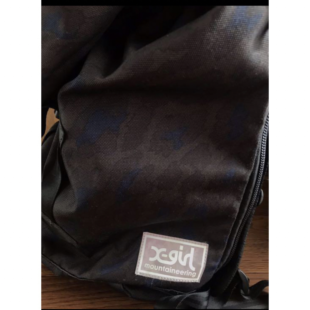 X-girl(エックスガール)のXGIRL NEWERA コラボリュック レディースのバッグ(リュック/バックパック)の商品写真