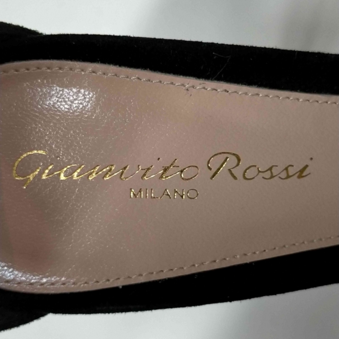 Gianvito Rossi(ジャンヴィットロッシ)のGianvito Rossi(ジャンビトロッシ) ラインストーン ピンヒール レディースの靴/シューズ(サンダル)の商品写真