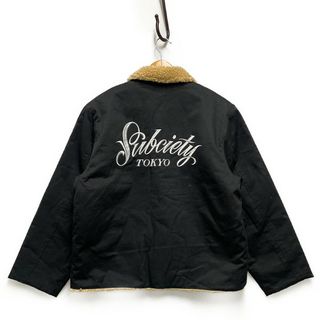 Subciety - 美品！subciety バックプリントデニムジャケット！日本製