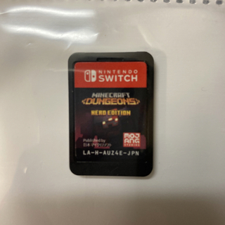ニンテンドースイッチ(Nintendo Switch)のSwitch マインクラフトダンジョンズヒーローズ動作品ソフトのみ(携帯用ゲームソフト)