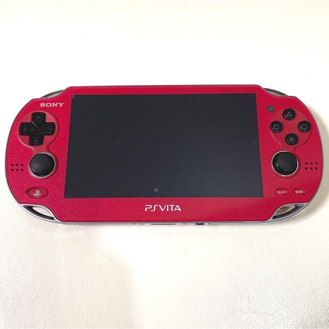 PlayStation Vita - PS Vita 1000 コズミック レッド 本体 PCH-1000