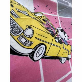 スヌーピー(SNOOPY)の🅰️ vintage  fabric ビンテージ生地　スヌーピー(生地/糸)