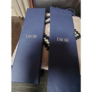 ディオール(Dior)のディオール　ネクタイ　紺（ネイビー）(ネクタイ)