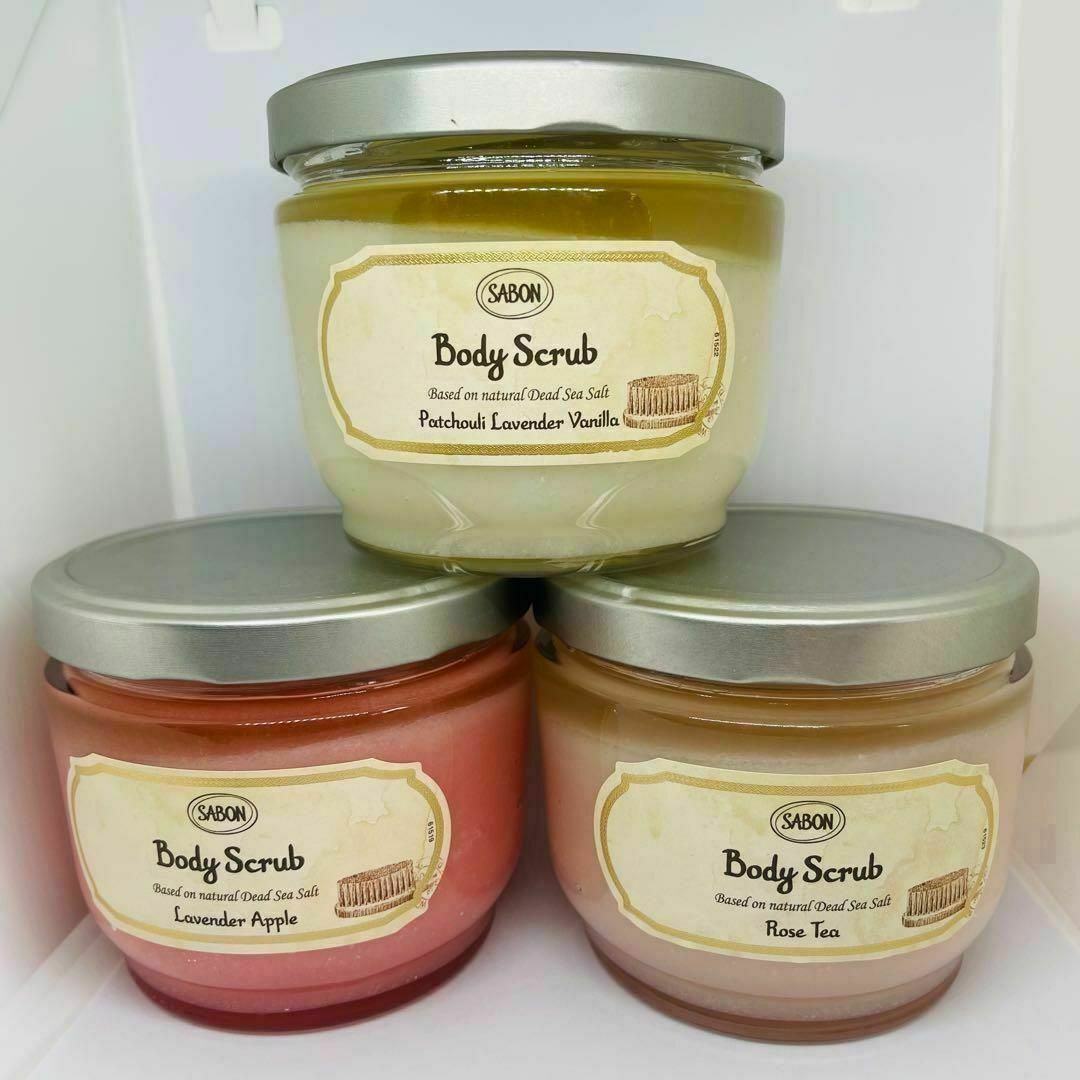 SABON - サボン ボディ スクラブ 600g x 3個セット Aの通販 by Moon SABON - サボン ボディ スクラブ 600g x 3個セット Aの通販 by Moon