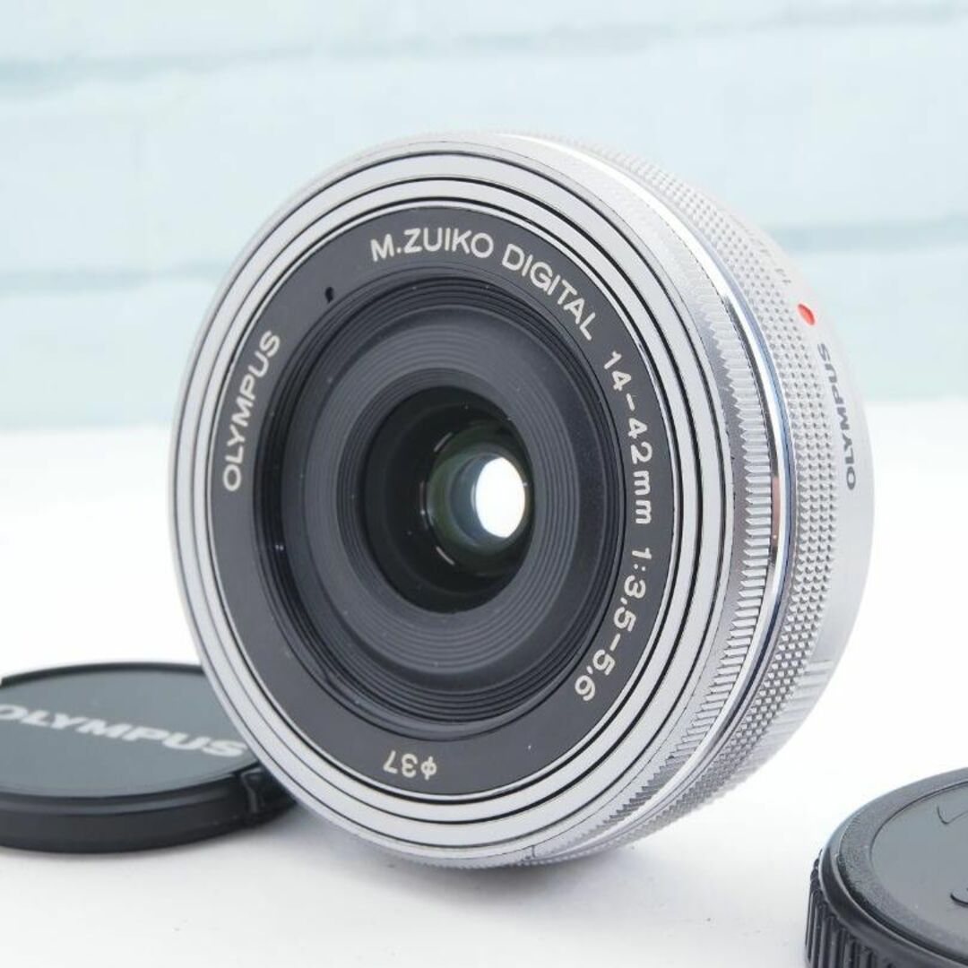 OLYMPUS - ❤️OLYMPUS パンケーキズームレンズ❤️14-42mm EZ❤️の