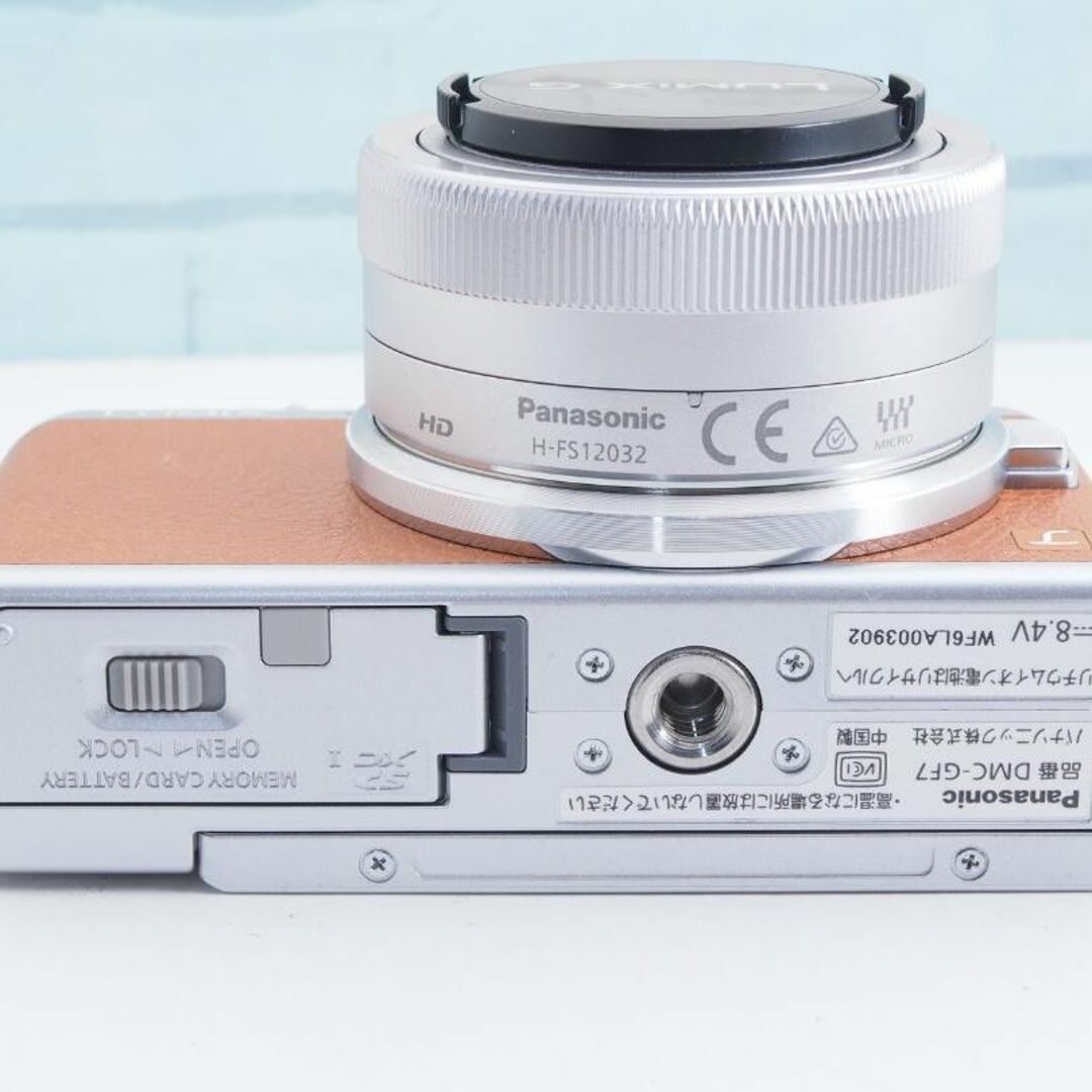Panasonic - ❤️Wi-Fi機能&消音撮影❤️LUMIX❤️DMC-GF7 標準レンズ