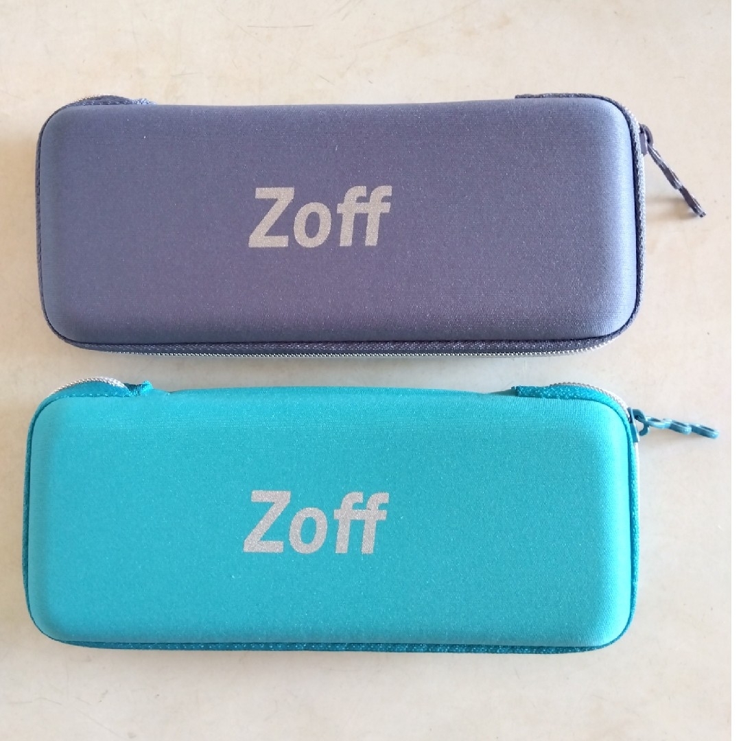 Zoff(ゾフ)のzoff メガネケース　2個セット（新品未使用） レディースのファッション小物(サングラス/メガネ)の商品写真