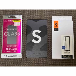 ギャラクシー(Galaxy)のGALAXY S22 ファントムホワイト極上品(スマートフォン本体)