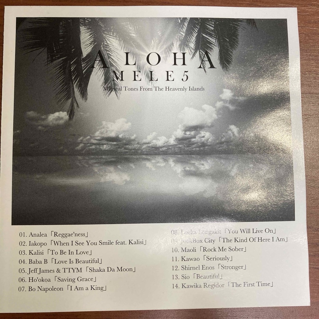 ▲【良好・希少】ALOHA MELE 5　アロハ・メレ・ファイヴ エンタメ/ホビーのCD(ワールドミュージック)の商品写真
