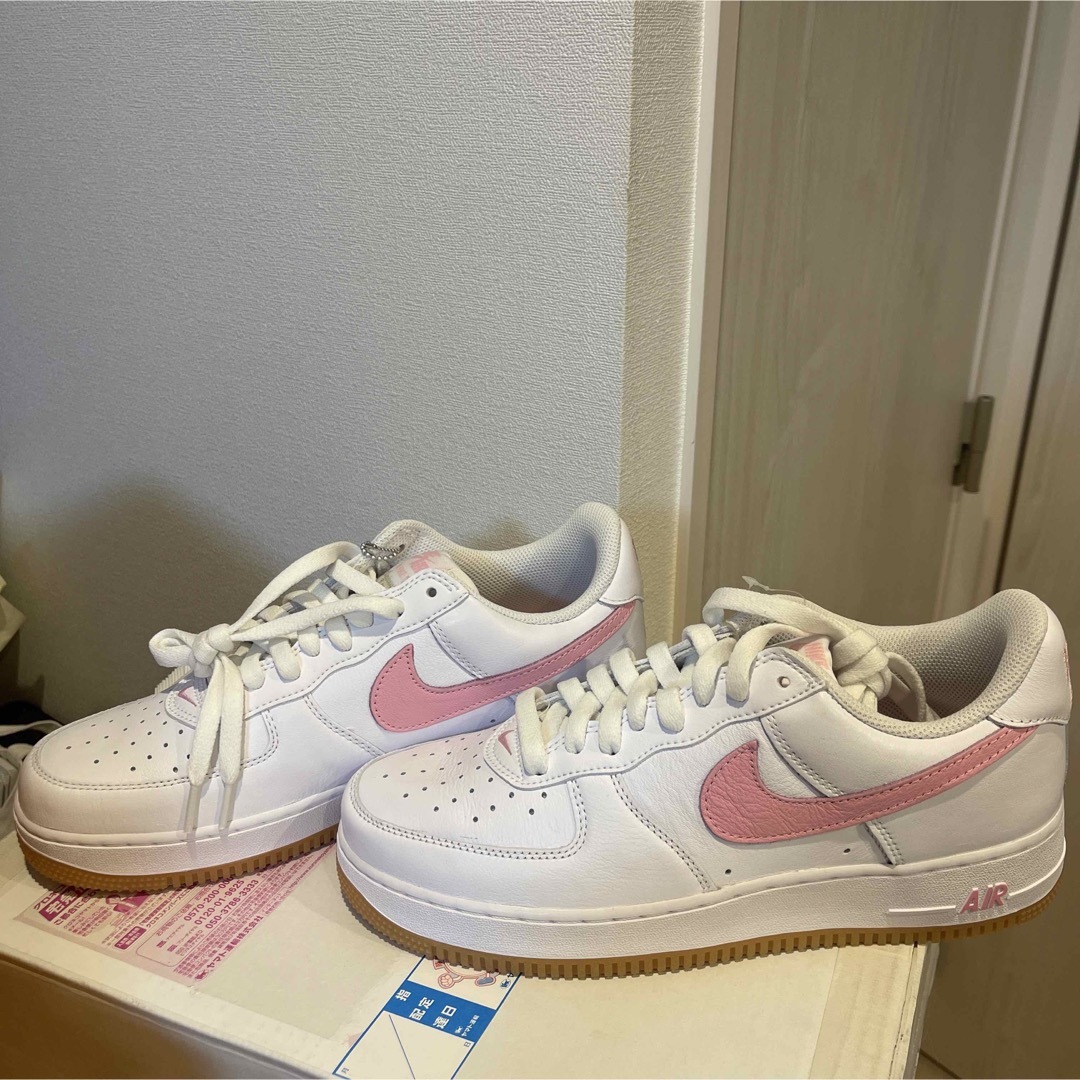 NIKE(ナイキ)のNike Air Force 1 Low White Pink 27.5センチ  メンズの靴/シューズ(スニーカー)の商品写真