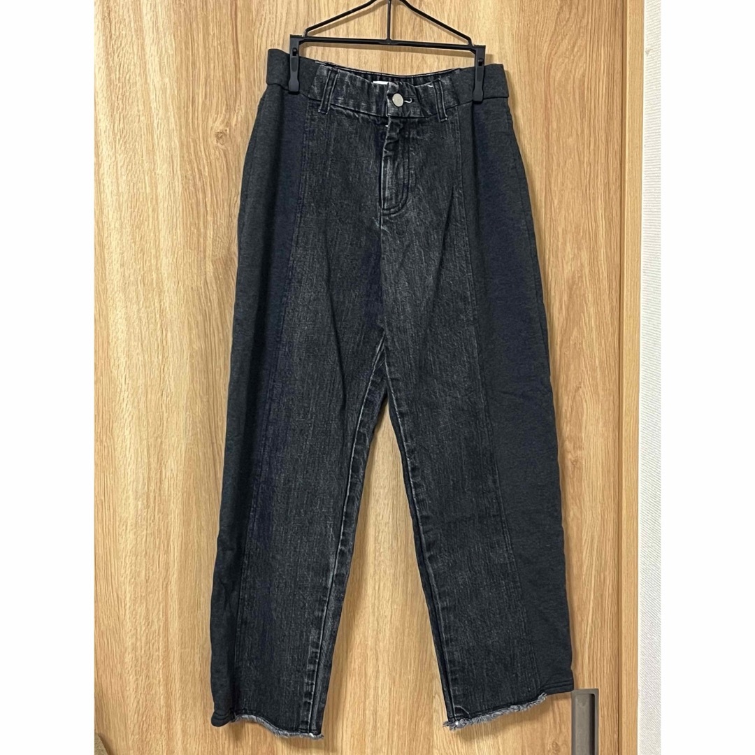 Ameri VINTAGE(アメリヴィンテージ)のMINGLE SWEAT DENIM レディースのパンツ(デニム/ジーンズ)の商品写真