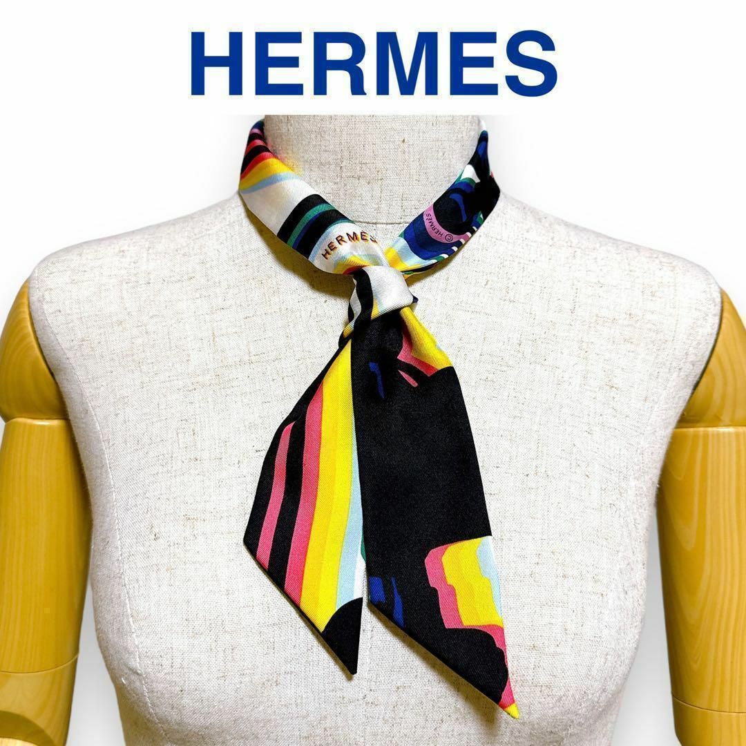 エルメス ツイリー ドール BRIDES de GALA 式典用馬勒スカーフ