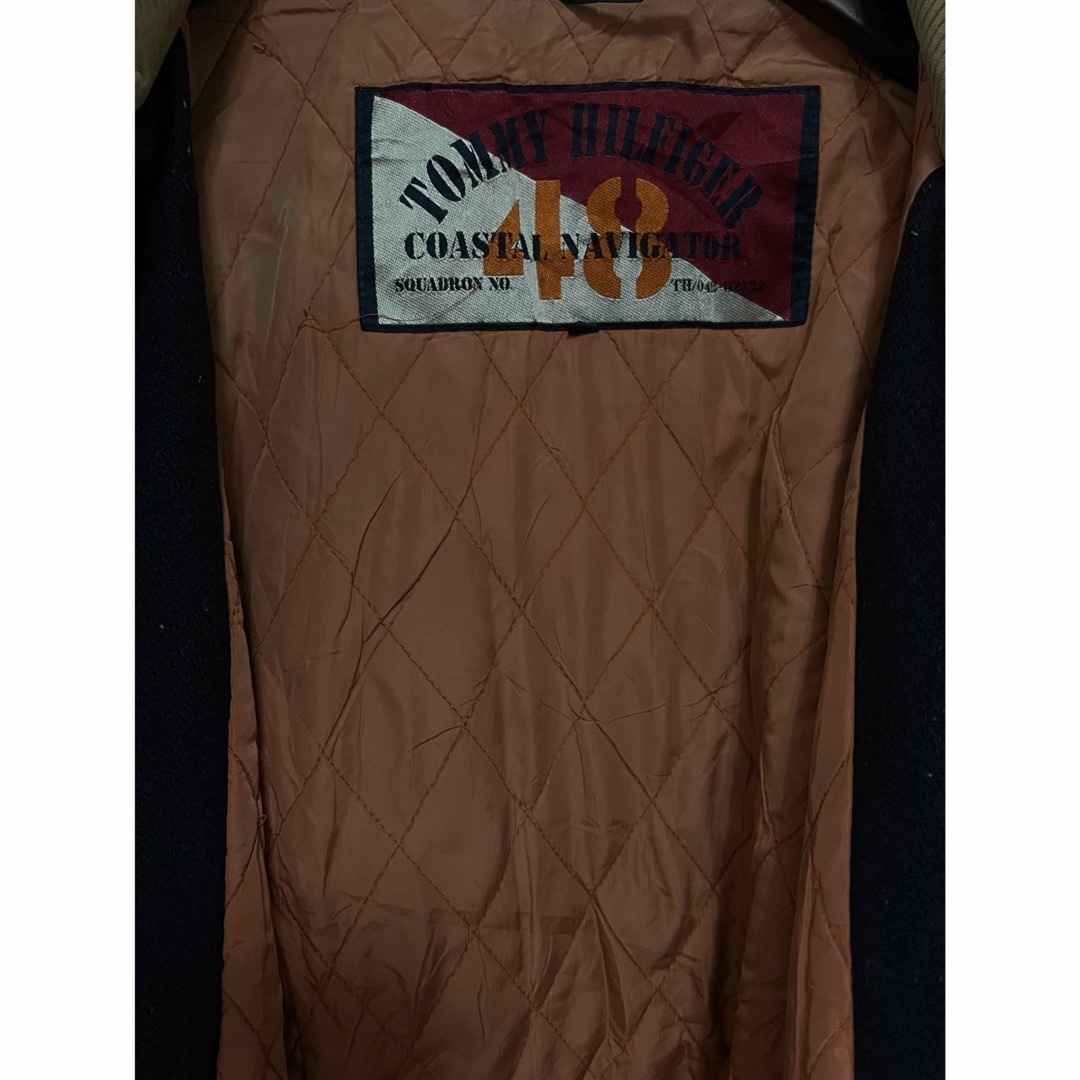 TOMMY HILFIGER(トミーヒルフィガー)の【希少】90's tommy ファイアーマンウールコート XL メンズのジャケット/アウター(モッズコート)の商品写真