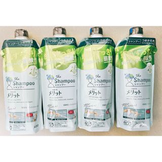 メリット(merit（KAO）)の※値下不可※ 花王 メリット シャンプー  詰め替え用 340ml 4個セット(シャンプー)