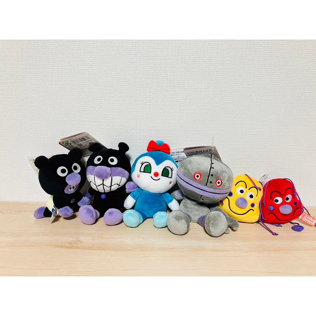 新品▼24個セット！ ぷりちぃビーンズ ぬいぐるみ それいけアンパンマン