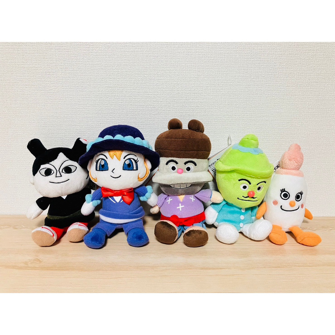 新品▼24個セット！ ぷりちぃビーンズ ぬいぐるみ それいけアンパンマン