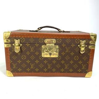 ルイヴィトン(LOUIS VUITTON)のルイヴィトン LOUIS VUITTON ボワット ブテイユ  M21822　 モノグラム カバン メイクボックス ミラー付き トランク バニティバッグ モノグラムキャンバス ブラウン(ハンドバッグ)