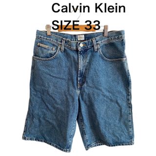 カルバンクライン(Calvin Klein)のCalvin Klein カルバンクライン デニムハーフパンツ サイズ33(ショートパンツ)