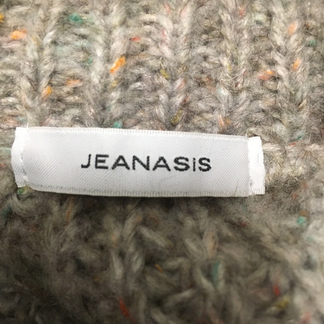 JEANASIS(ジーナシス)の【定番】JEANASIS ジーナシス　ニット　セーター レディースのトップス(ニット/セーター)の商品写真