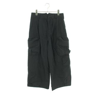 ワイスリー(Y-3)のワイスリー  H63036 CRINKLE NYLON CUFFED PANTS クリンクルナイロンワイドカーゴロングパンツ メンズ S(ワークパンツ/カーゴパンツ)