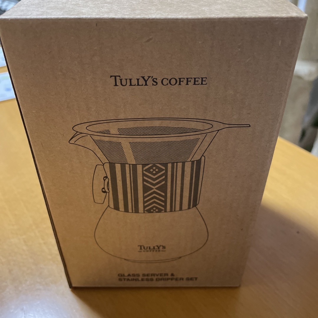 TULLY'S COFFEE(タリーズコーヒー)の値下げ中！TULLY'S COFFEE タリーズ　福袋　グラスサーバー インテリア/住まい/日用品のキッチン/食器(タンブラー)の商品写真