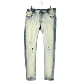 バルマン(BALMAIN)のバルマン  18SS  S8H9008T007U ダメージ加工ブリーチデニムパンツ メンズ 30インチ(デニム/ジーンズ)