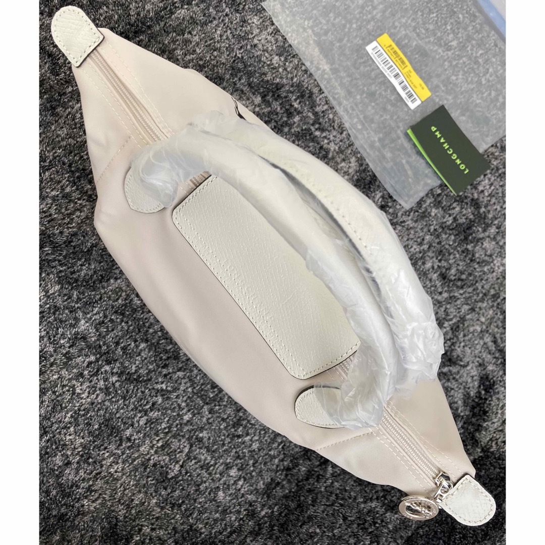 LONGCHAMP(ロンシャン)の新品 ロンシャン  ルプリアージ LONGCHAMP ハンドバッグ　ホワイト　白 レディースのバッグ(トートバッグ)の商品写真