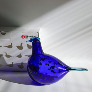 イッタラ(iittala)のSinikki オイバトイッカ　イッタラ　バード　Oiva Toikka(置物)