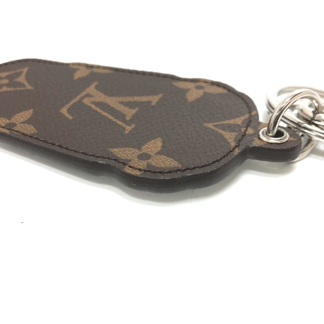 LOUIS VUITTON(ルイヴィトン)のルイヴィトン LOUIS VUITTON ポルトクレ モノグラムコーヒーカップ MP3108 モノグラム キーホルダー バッグチャーム レザー ホワイト 美品 レディースのファッション小物(キーホルダー)の商品写真