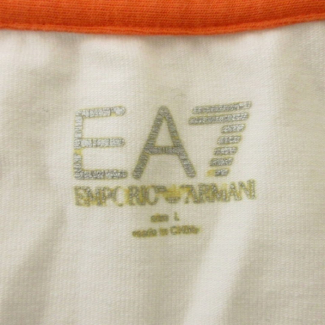 Emporio Armani(エンポリオアルマーニ)のエンポリオアルマーニ EA7 Tシャツ カットソー 半袖 プリント 白 L メンズのトップス(Tシャツ/カットソー(半袖/袖なし))の商品写真