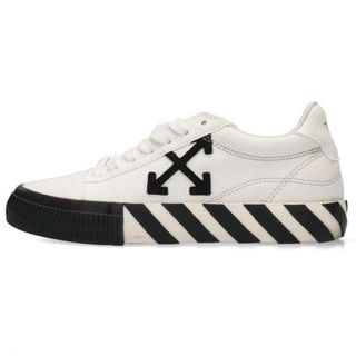 オフホワイト(OFF-WHITE)のオフホワイト  LOW VULCANIZED CANVAS キャンバスローカットスニーカー レディース 38(スニーカー)