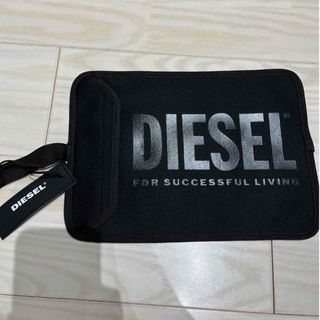 ディーゼル(DIESEL)のDIESEL ポーチ　ノベルティ　黒(ポーチ)