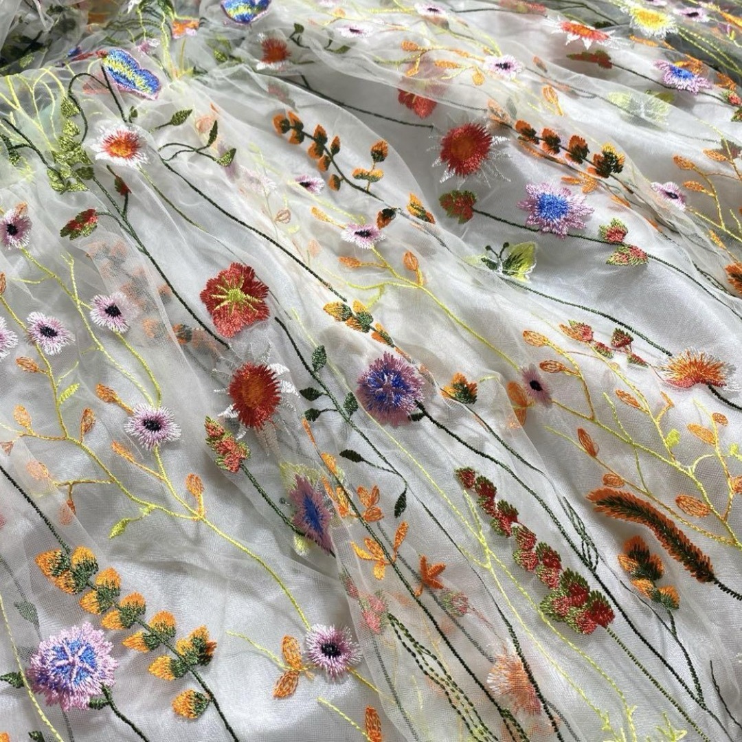 sister jane - 花刺繍 チュールトップス(シスタージェーン)の sister jane - 花刺繍 チュールトップス(シスタージェーン)の