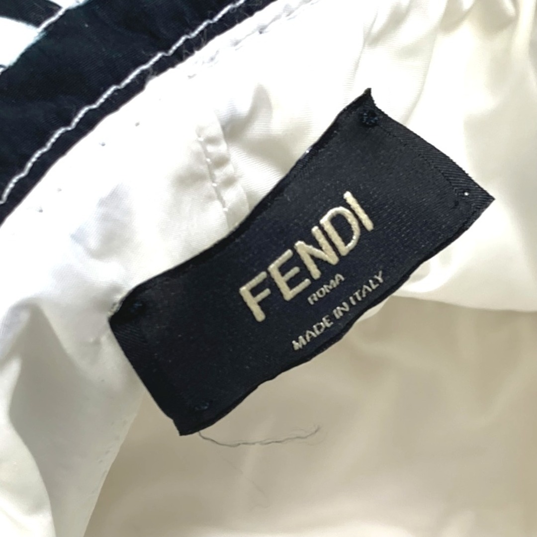 FENDI(フェンディ)のフェンディ FENDI Joshua Vides リバーシブル バケットハット ハット帽 帽子 バケットハット ボブハット ジョシュア ヴィーダス ハット ナイロン ブルー メンズの帽子(ハット)の商品写真