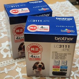 【2箱】brother インクカートリッジ LC3111-4PK 4色(その他)