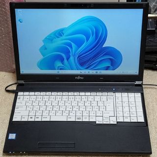 フジツウ(富士通)のWin11Pro/第六世代Core i5/500GB/4GB/Office(ノートPC)