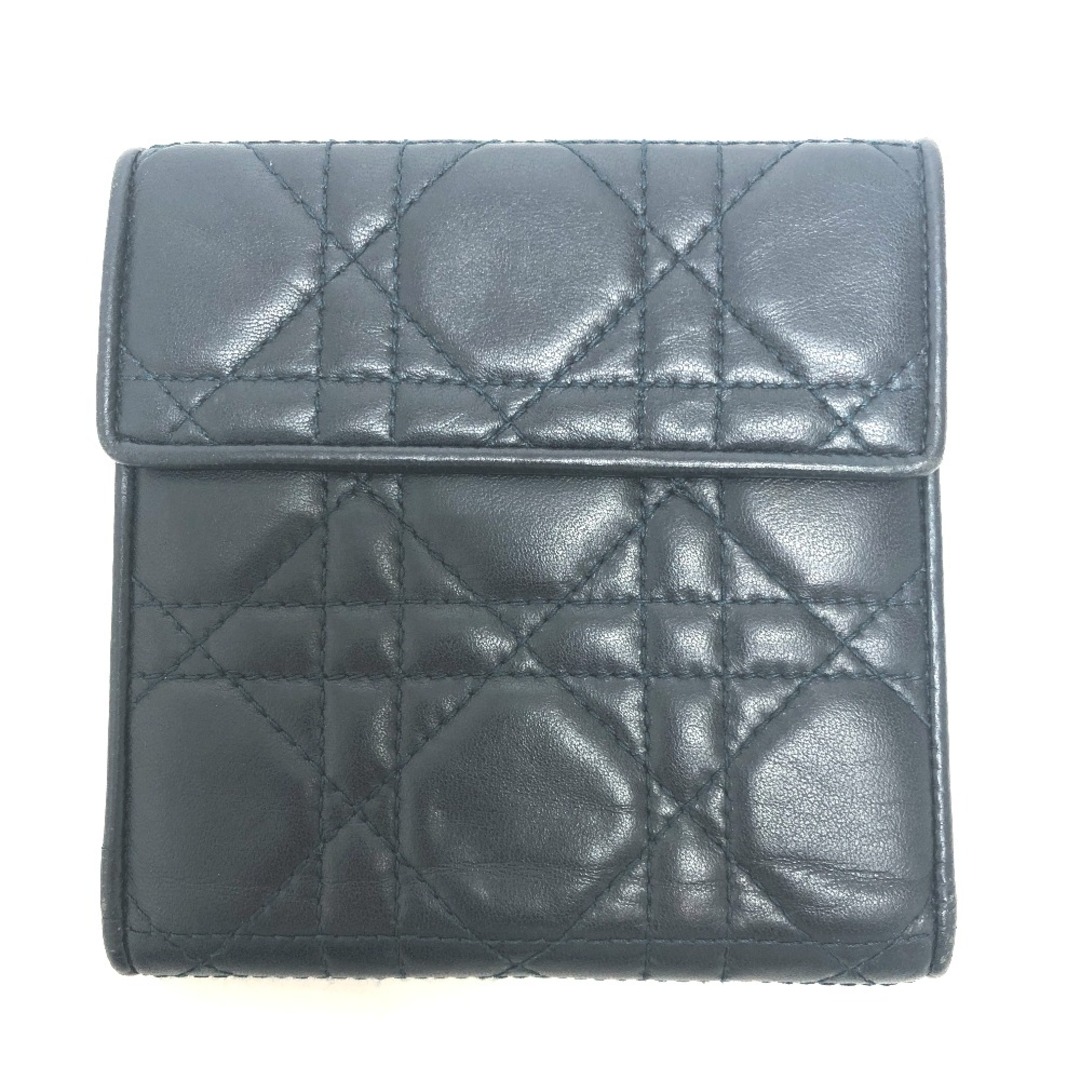Dior - ディオール Dior カナージュ 3つ折り ウォレット 3つ折り Dior - ディオール Dior カナージュ 3つ折り ウォレット 3つ折り