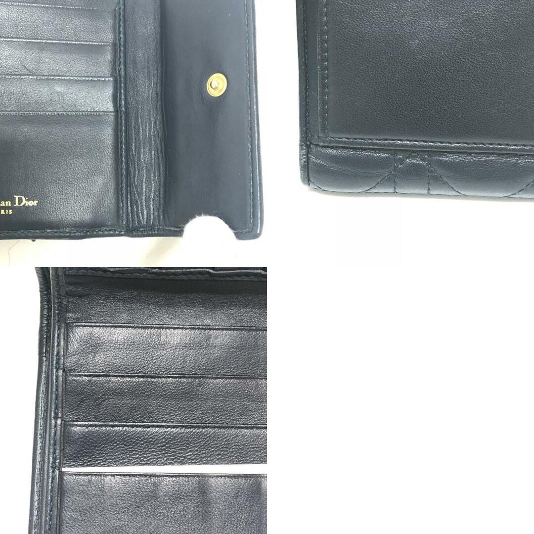 Dior - ディオール Dior カナージュ 3つ折り ウォレット 3つ折り Dior - ディオール Dior カナージュ 3つ折り ウォレット 3つ折り