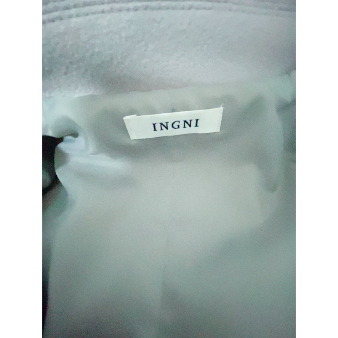 INGNI(イング)のINGNI ステンカラーオーバーサイズコート メンズのジャケット/アウター(ステンカラーコート)の商品写真